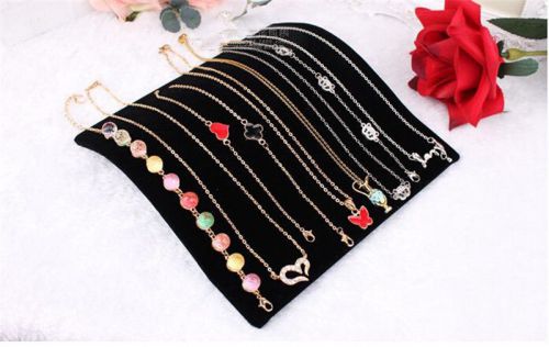 Enduring Velvet Necklace Chain Pendant Display Jewelry Organizer Stand Holder