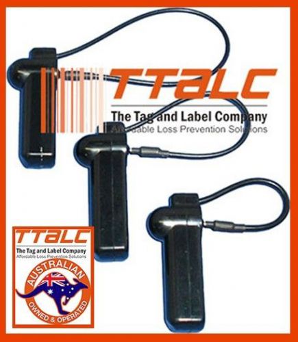 Security tags with lanyard - 110mm lanyard - for sensormatic am systems for sale