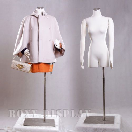 Female Mannequin Manequin Manikin Dress Form #F01Sarm+BS-05