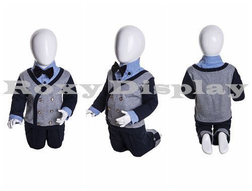 Fiberglass Egghead Infant Mannequin Dress Form Display #MZ-MIU1