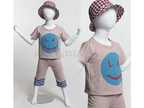 Fiberglass Egghead Little Child Mannequin Dress Form Display #MZ-CD3
