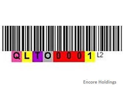 3-05161-01 Quantum Cleaning Cartridge Barcode Label