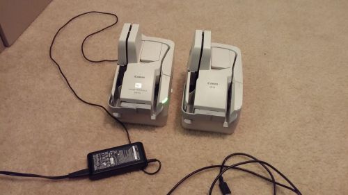 Canon Check Scanner CR-25 lot of two