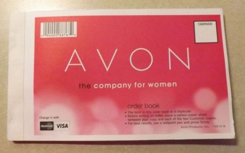 AVON Credit Card Forms Booklet (Carbon Copy)