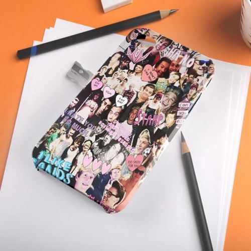 One Direction 1D 5SOS Cute All Face Band iPhone A108 Samsung Galaxy Case