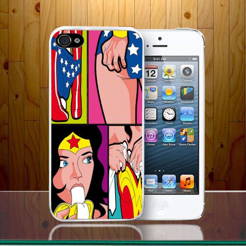 Wonder Woman Banana Sexy Panty Outfit Booty Case For iPhone and Samsung galaxy