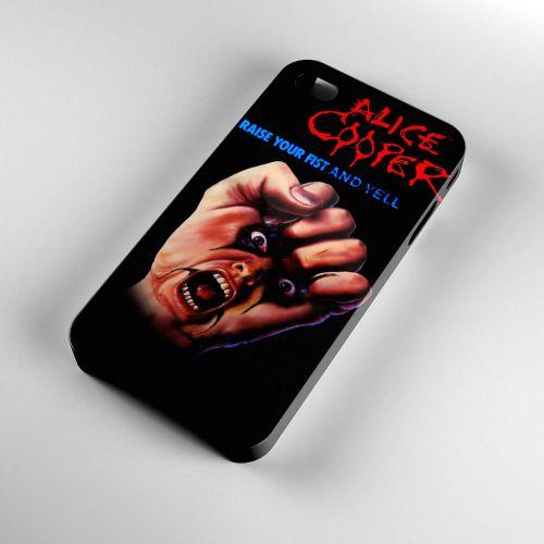 Alice Cooper Raise Your Fist And Yell on 3D iPhone 4/4s/5/5s/5C/6 Case Cover Kj7