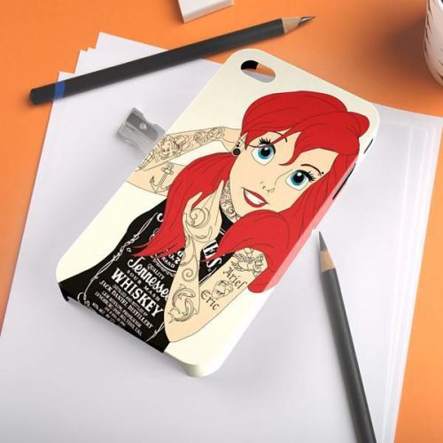 Ariel The Little Mermaid Disney Punk Face iPhone A108 Samsung Galaxy Case
