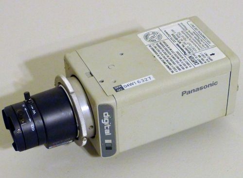 PANASONIC BP334 1/3&#034; 570 LINE 0.08 lux 24V AC  B/W +3.5-8mm LENS -MINT CONDITION