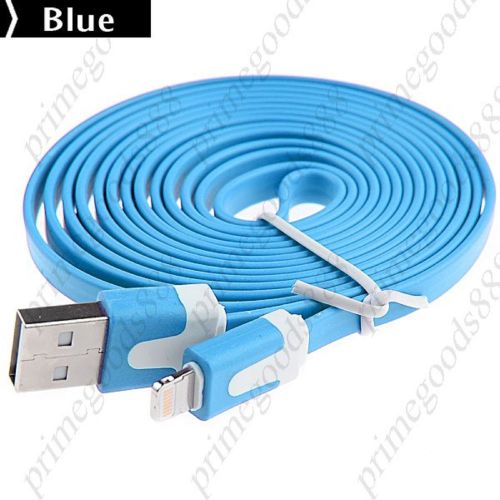 1.9M USB 2.0 Male to 8 pin Lightning Adapter Cable 8pin Charger Cord Blue