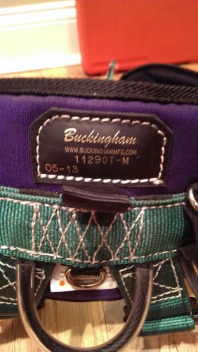 Buckingham arbormaster harness - medium -slightly used - deluxe master saddle for sale