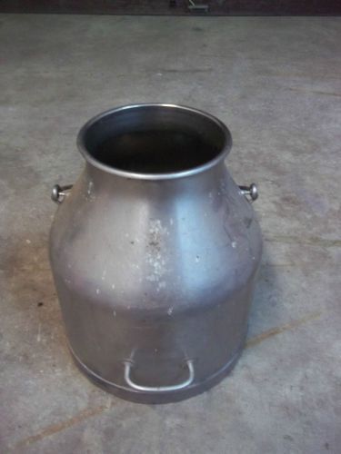 5 Gal. Stainless Steel DELAVAL Type Cow Goat Milker Milk Can Bucket Pail