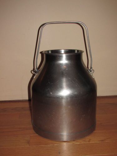 De laval   5 gallon stainless steel milk pail bucket for sale