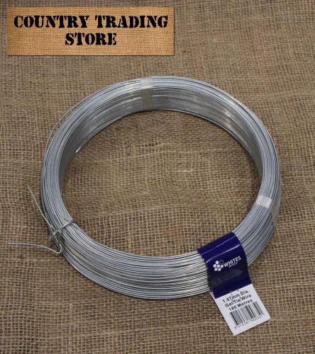 Galvanised Tie Wire 1.57mm x 180m Fencing 50035 Whites Wires