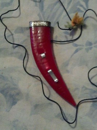 Scabbard red w/ black string lk - gamefowl ships free for sale