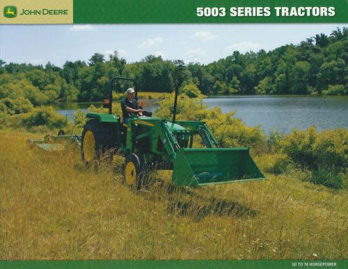 JOHN DEERE 5003 SERIES TRACTORS BROCHURE