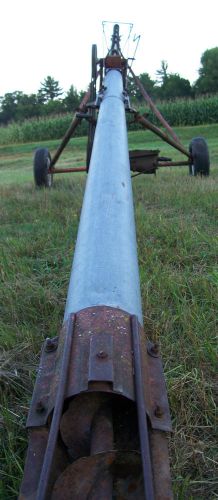 40&#039; grain chief 6&#034; grain auger with running gear- dakon, 41-16518, transmission for sale