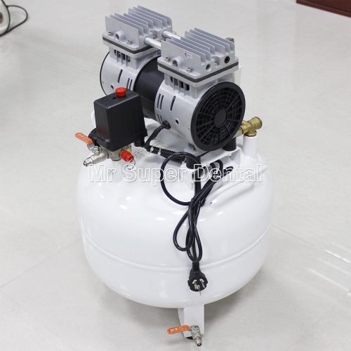 New  dental 1 hp medical oil-free noiseless air compressor for sale