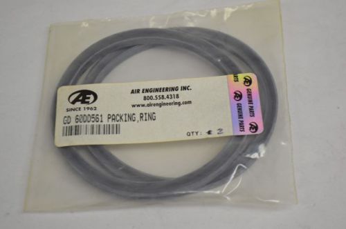 LOT 2 NEW AIR ENGINEERING 60DD561 COMPRESSOR OIL SEAL PACKING RING D204593