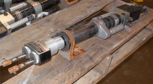 #45  ingersoll rand  aro 8255-a14-3  1450 rpm  self feed twin spindle  drill for sale