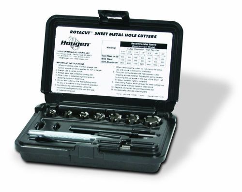 Hougen 11075 rotacut fractional cutter kit with case - fast shipping! in stock! for sale