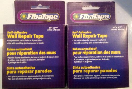 65&#039; FibaTape Fiberglass Mesh Drywall Tape 2pk