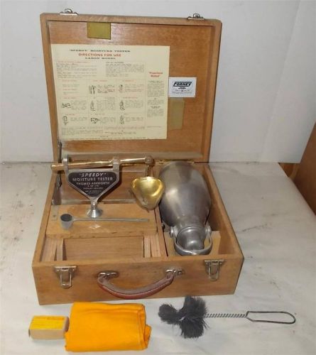 Forney speedy air tester in oak box forney tester for sale