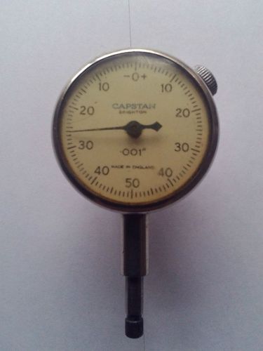 Dial test indicator d.t.i. capstan brighton 0.001” for sale
