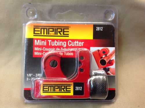 Mini pipe &amp; tube cutter 1/8&#034; - 7/8&#034;  empire 3 - 22mm for sale