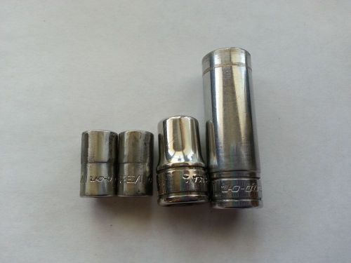 Lot of 4 Snap-On Sockets TMD11(2) - FBS8 - SF161