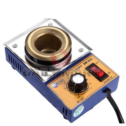 CM360A Lead-Free Round Soldering Solder Pot Desoldering Bath 100W 110V