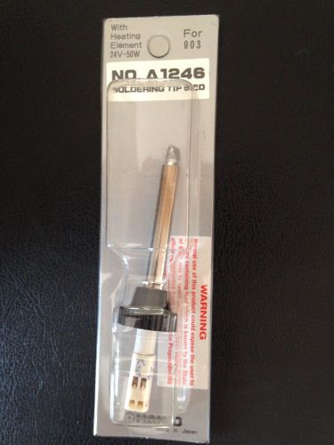 Hakko A1246 Soldering Tip , With Heating Element 24V-50W , for 903