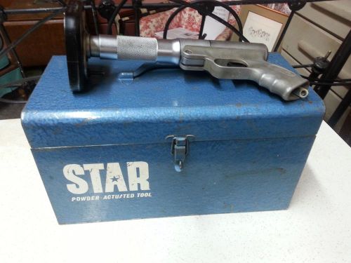 VINTAGE STAR ACTUATED POWDER TOOL MADE IN GERMANY HILTI RAMSET CRAFTSMAN