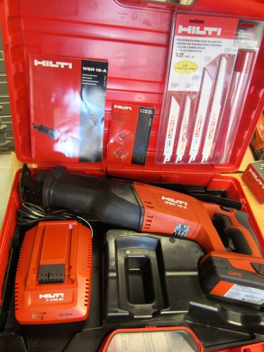 Hilti wsr 18-a reciprocating saw, brand new, 230 volts , fast shipping for sale