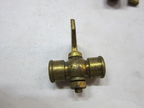 1/4 inch npt thread female brass drain petcock shut off valve fuel gas oil air for sale