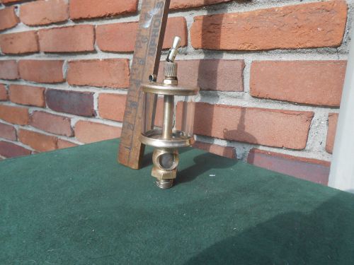 Vintage Lunkenheimer Brass Hit &amp;Miss Engine/Machine Drip Oiler Sentinel No.2
