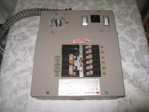CUTLER HAMMER TRANSFER SWITCH BOX, 65YM Non Automatic. Stock# 168