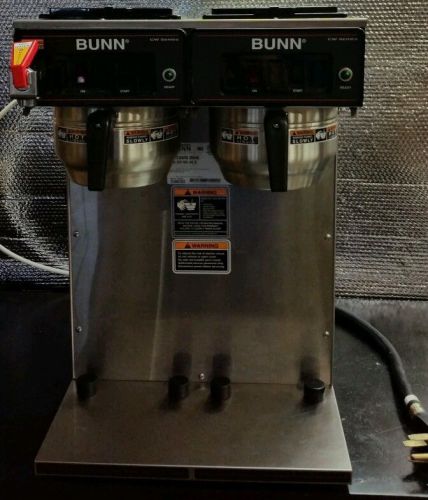 Bunn CWTF TWIN APS Dual Airpot Coffee Brewer w/faucet dual  voltage 110 / 240V