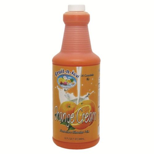 Fruit-N-Ice Orange Cream Blender Frozen Mix 3:1 Bottles