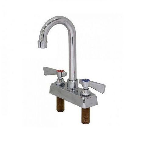 Aa faucet #aa-420 4&#034; deck mount no lead faucet w/ 3.5&#034; goose neck spout for sale