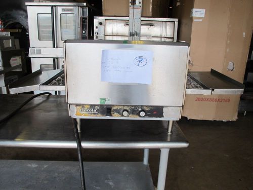 Lincoln 1301-1r electric impinger single stack conveyor counter top pizza oven for sale