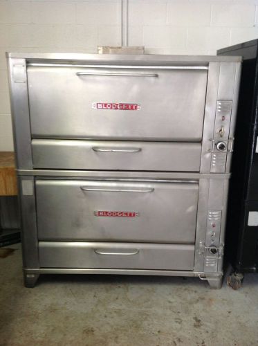 Blodgett double deck pizza/bakery oven for sale