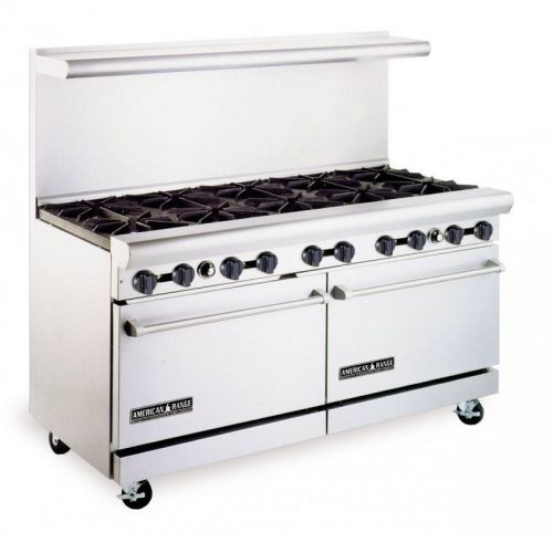 American range 10 burner gas stove range with 2 ovens ar-10 for sale