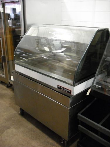 Alto-shaam ed-48 - 4&#039; heated display case w/ cart - refurbished for sale