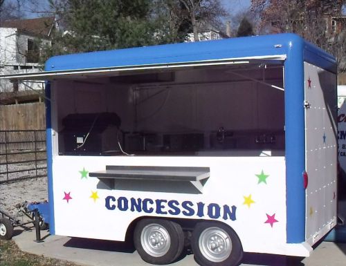 Waymatic concession trailer w/equipment for sale