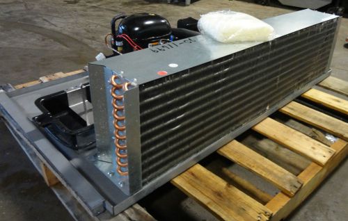 &#034;NEW&#034; H-DUTY COMMERCIAL 1PH &#034;EMBRACO&#034; 4FANS REFRIGERATION UNIT W/EVAPORATOR PAN