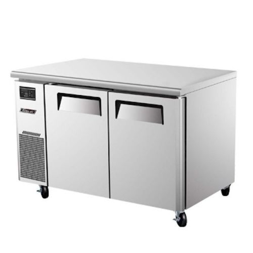 New turbo air 48&#034; j series stainless steel undercounter freezer - 2 doors!! for sale