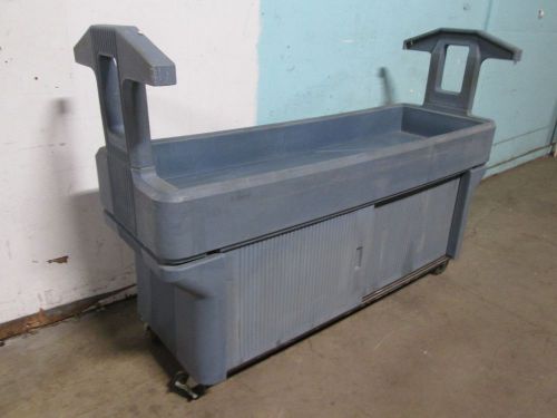 &#034;continental carlisle&#034; h.d. portable commercial ice bed/bath cold food/salad bar for sale