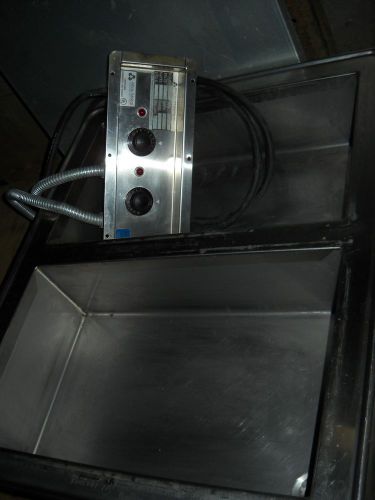 Drop In Commercial Food Warmer-Double Well-120V-Atlas Metal