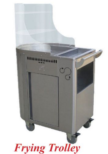 New Commercial Kitchen Frying Trolly